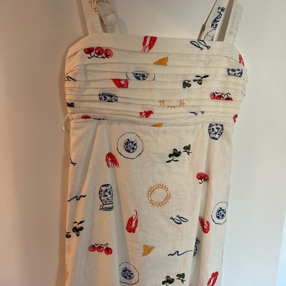 Abercrombie & Fitch The A&F Emerson Linen-Blend Skort